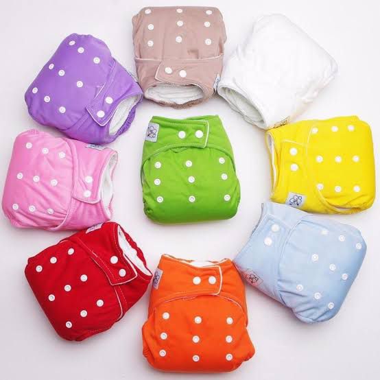Baby Washable Flexible Diapers Adjustable Pamper Reusable Diaper | Baby Washable Training Diaper